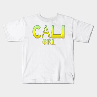California t-shirt designs Kids T-Shirt